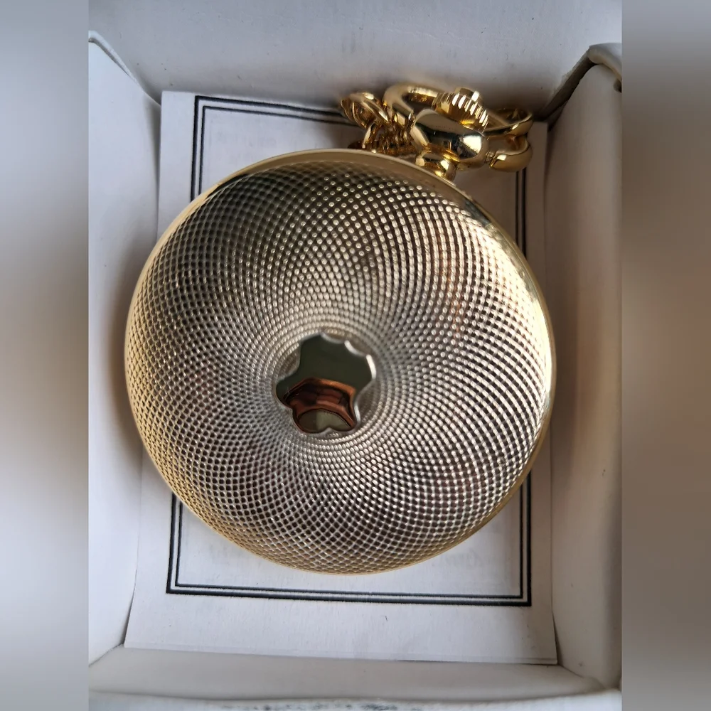 Rumours Gold Pocket Watch NIB Vintage